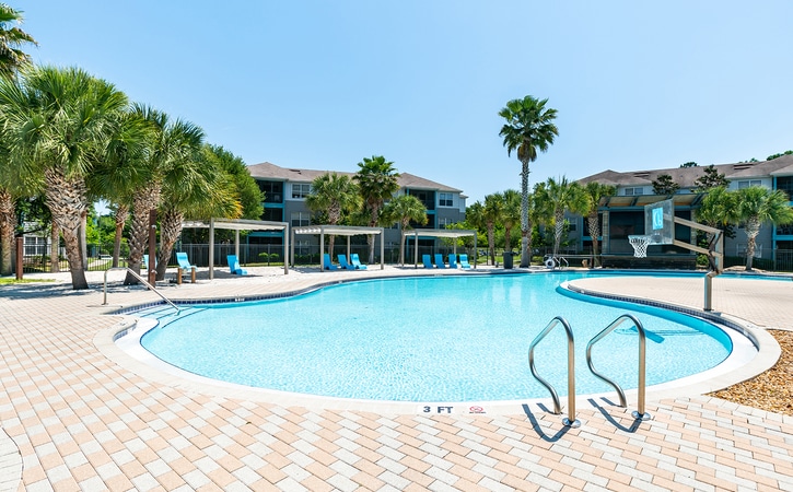 resort style pool 2 cabana beach apartments gainsville near uf university of florida cbgv